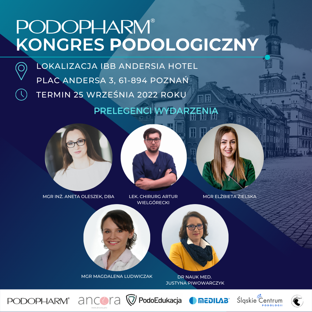 Kongres podologiczny Poznań 25 września 2022